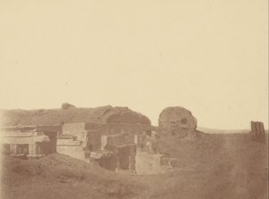 Overzicht van een onbekende tempel